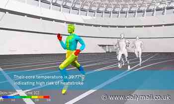 Shocking simulation reveals how athletes face heatstroke and exhaustion at the Tokyo Olympic Games
