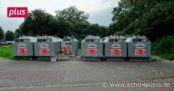 Heppenheim Heppenheim: Ärger über überfüllte Altglascontainer - Echo Online