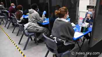 COVID-19: UK records 27,734 new coronavirus cases and 91 more deaths - Sky News