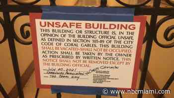 Coral Gables Building Deemed Unsafe Hopes To Stop Evacuation
