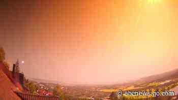 Large meteor lights up skies in Norway