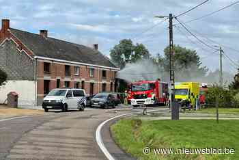 Rijwoning zwaar beschadigd door brand