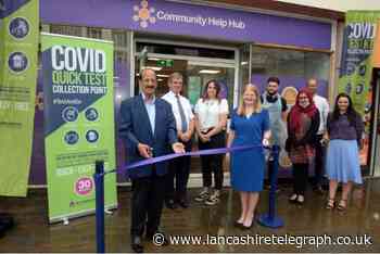 Blackburn town centre coronavirus testing and support hub opens