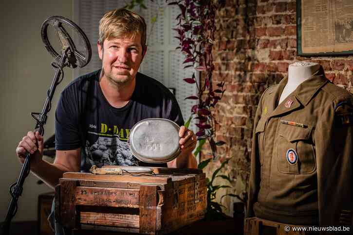 Oorlogskenner Robin (35) ontrafelt mysterie van opgegraven gamel: “Ik wil ze persoonlijk overhandigen aan de familie”