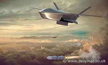 First image of proposed armed combat drone that could face-off against enemy aircraft is revealed