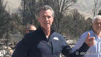 LIVE: Newsom gives update on wildfire near Lake Tahoe
