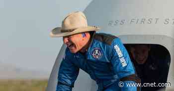 Watch Jeff Bezos spark laughter in 2000 interview about going to space     - CNET