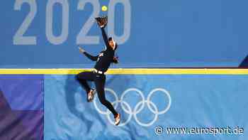 Olympia 2021: US-Amerikanerin Janie Reed verhindert sichergeglaubten Homerun - Eurosport DE