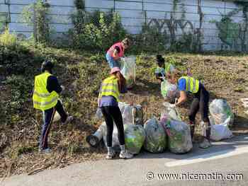 Cette association ramasse plus d'une tonne de déchets sur le bord des routes d'Antibes