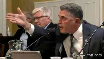 See GOP lawmaker's reaction when he's confronted over insurrection remarks