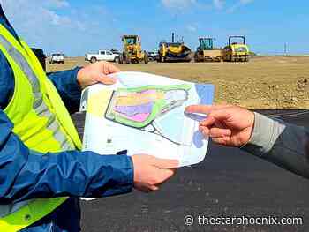Construction begins at new waste diversion site at Saskatoon's landfill
