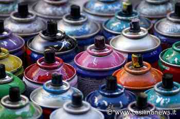 Mandela, vengono sorpresi ad imbrattare un treno fermo in stazione - Casilina News