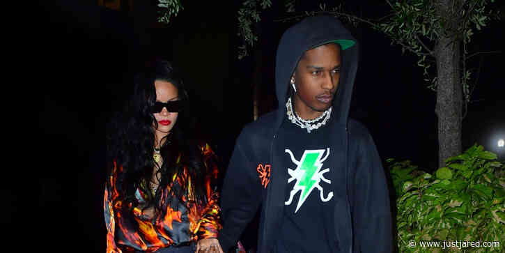 Rihanna & A$AP Rocky Enjoy a Dinner Date Together in Miami