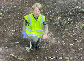 Norton schoolboy's litter pick raises more than £200 for town charity - Dudley News