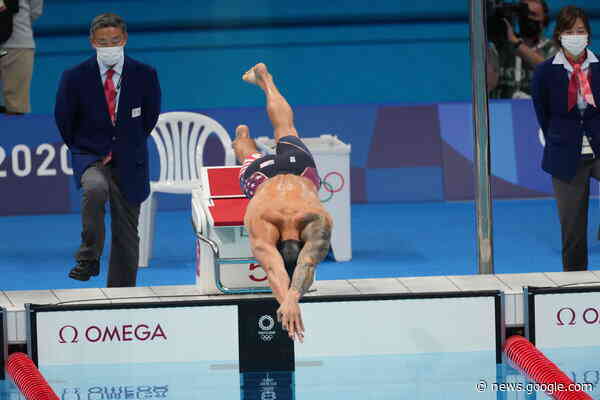 Swimming Live: Caeleb Dressel and Bobby Finke Win Gold, Olympic Records and Results - The New York Times