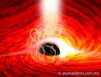 Como predijo Einstein, detectan luz detrás de un agujero negro - plumas libres