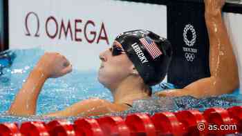 Katie Ledecky gana su primer oro en prueba de 1500 metros libres - AS