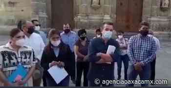 Recolectan firmas para exigir espacios libres de ambulantes en Oaxaca - Oaxaca MX - Agencia Oaxaca MX