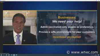 Business owners react to Cuomo's suggestion that they serve vaccinated customers only