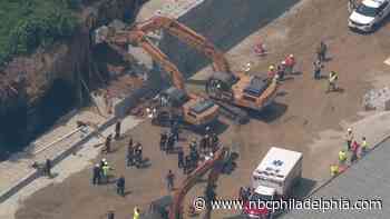 Wall Collapses at Future Amazon Warehouse Site in Philadelphia - NBC 10 Philadelphia