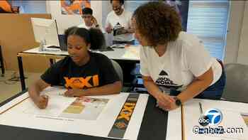 Summer camp gives students lessons in architecture, design with focus on Exposition Park's future - KABC-TV