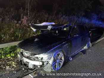 Police warning following crash on M66