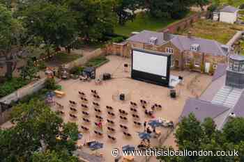Pop-up cinema in Beckenham Place Park's sunset screenings