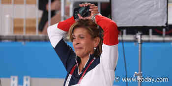 Hoda is the fan every Olympian deserves in this viral reaction video