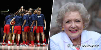See how Steve Kornacki connected Betty White to the Olympics. Yes, Betty White