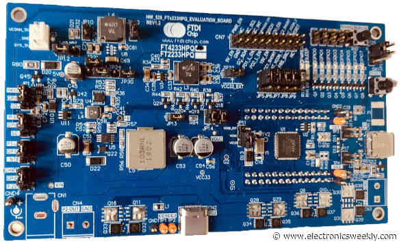 Eval board for FTDI USB Power Delivery ICs