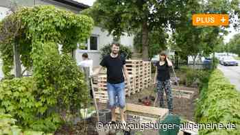 Der Bürgergarten in der Bobinger Siedlung nimmt Gestalt an - Augsburger Allgemeine