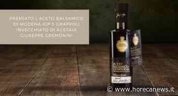 Premiato l'Aceto Balsamico di Modena IGP 5 grappoli invecchiato di Acetaia Giuseppe Cremonini - Horeca News