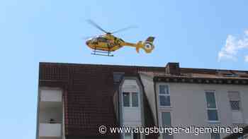 ADAC-Helikopter fliegt zu Unfall in Landsberg