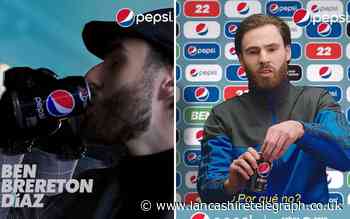 Blackburn Rovers forward Ben Brereton Diaz in Pepsi ad