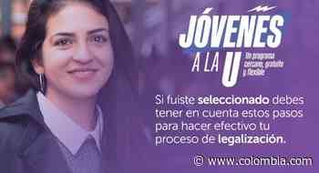 Educación: 'Jóvenes a la U', este es el paso a paso para legalizar el proceso de admisión - Colombia.com