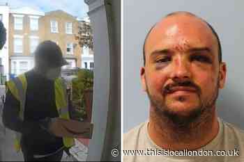 Armed thug who posed as Amazon delivery driver jailed