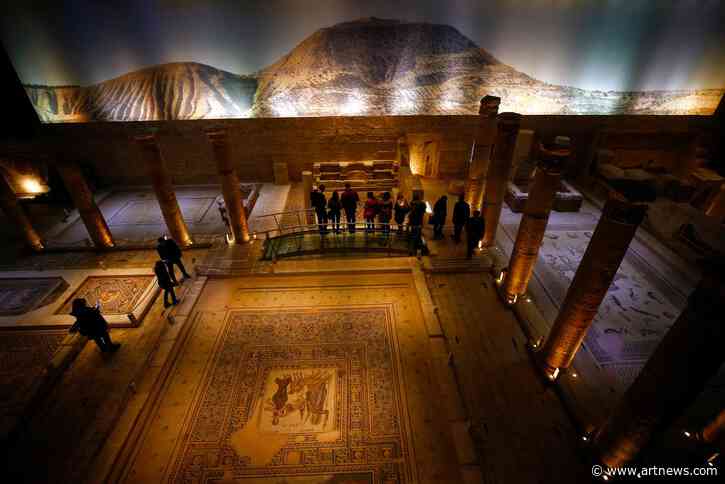 Rock-Cut Chambers Found in Ancient Zeugma’s Mosaic-Laden ‘House of the Muses’