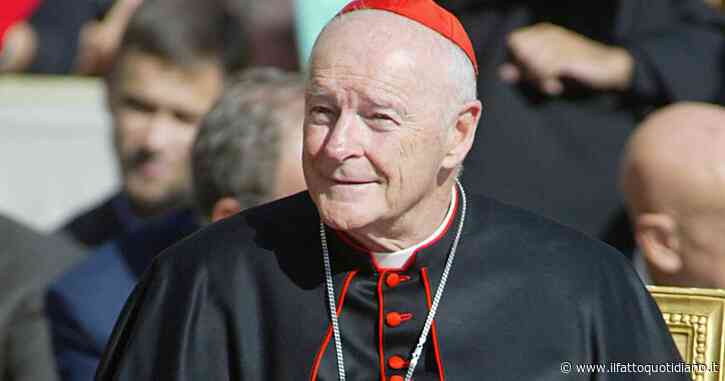 Pedofilia, l’ex cardinale Theodore McCarrick a processo per abusi sessuali su un 16enne