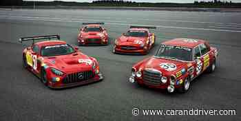 Los GT3 de Mercedes-AMG se visten de 'Red Pig' para correr en Spa - caranddriver.es