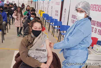 Nueva jornada de vacunación en Villa Mercedes con más de 2.800 convocados - Agencia de Noticias San Luis