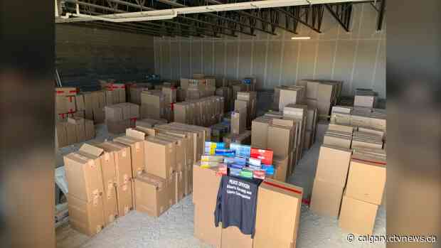 $4.5M in contraband tobacco products seized by AGLC