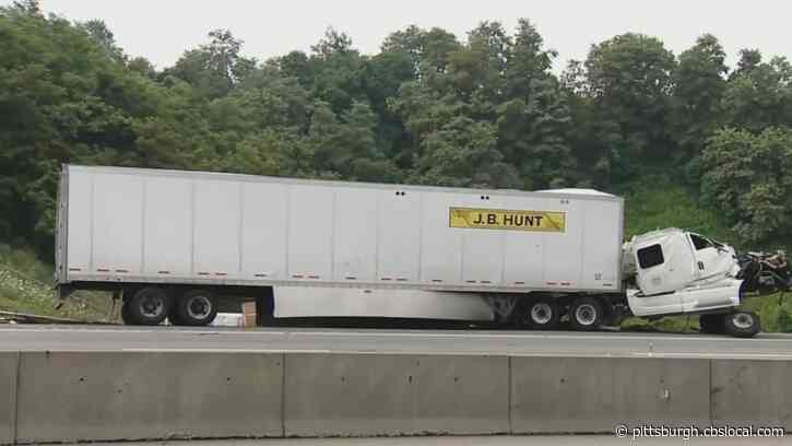 Tractor-Trailer Passenger Dies In Rollover Crash On Pennsylvania Turnpike