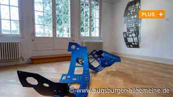 Geformte Leinwände und aktuelle Bildhauerei - Neues in der Villa Rot