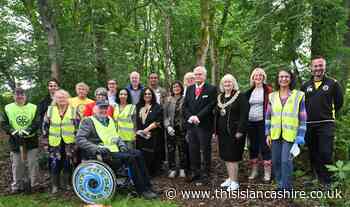 Green volunteers celebrate planting their 2,000th tree in Bolton - This Is Lancashire