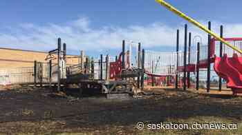Fire at Prince Albert school playground wrecks wheelchair accessible equipment