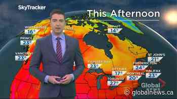 Saskatchewan weather outlook: July 29