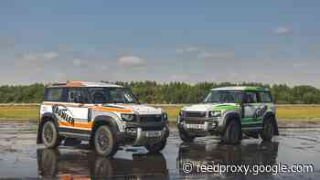 Bowler's rad Land Rover Defender 90 rally car is ready to race     - Roadshow