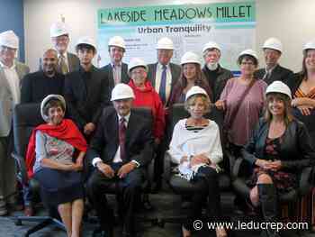 Breaking ground on Lakeside Meadows - Leduc Representative