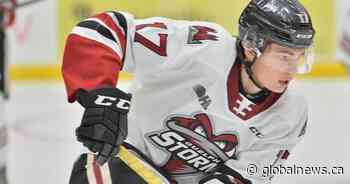 Toronto Maple Leafs sign former Guelph Storm leading scorer - Global News