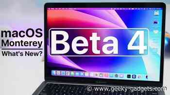 What is new in macOS 12 Monterey Beta 4 (Video) - Geeky Gadgets